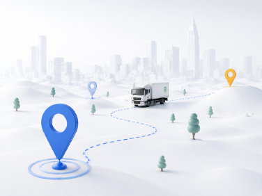 Live visibility in transit
